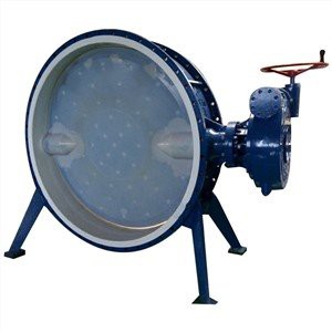 วาล์วผีเสื้อที่นั่ง PTFE ศูนย์กลาง