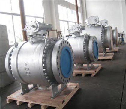 บอลวาล์วที่ติดตั้ง Trunnion